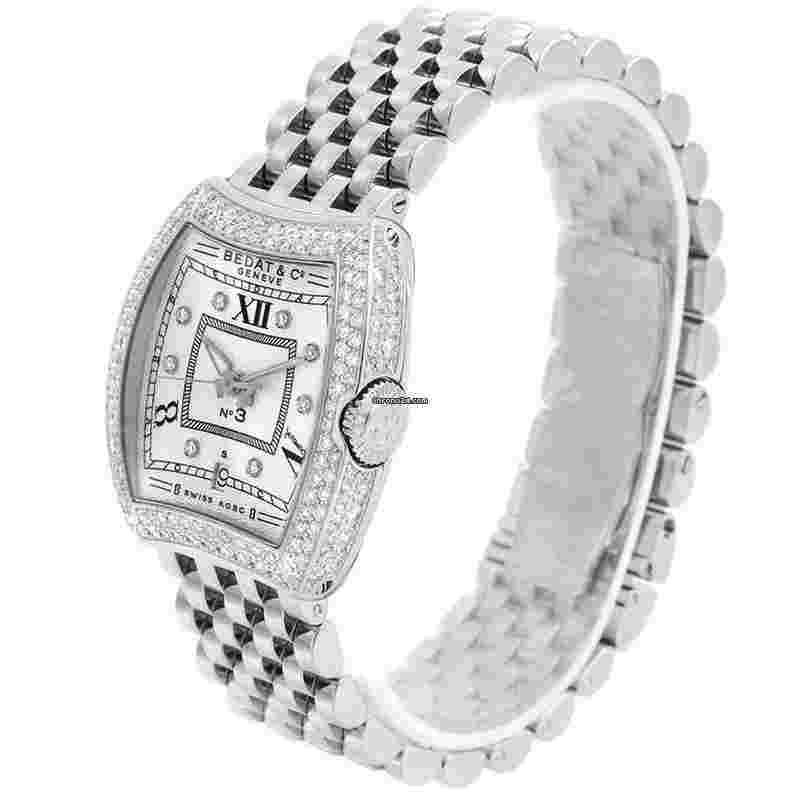 Bedat & Co Nº3
                           
                                 No. 3 White Diamond Dial Automatic Stainless Steel Ladies Watch 314.051.109
