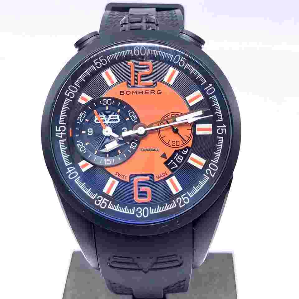 Bomberg
                           
                                 Bolt 1968 Chronograph Orange Qurts