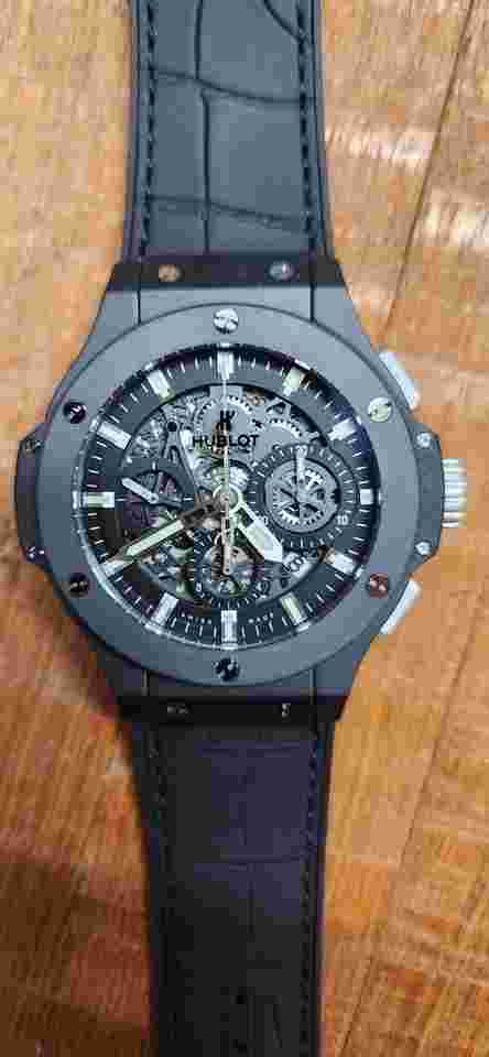 Hublot Big Bang Aero Bang
                           
                                 Black Magic Aero Bang 44mm Mens Watch NEW UNWORN 311.CI.1170.GR