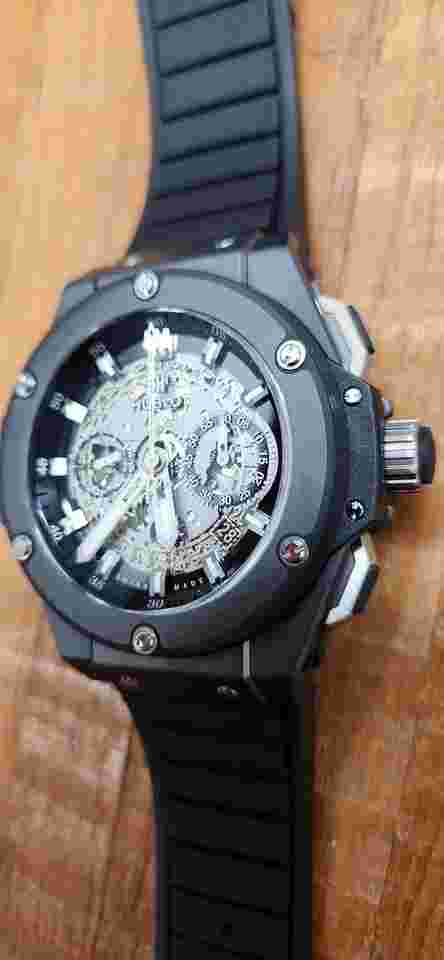 Hublot King Power
                           
                                 Big Bang Black Magic King Power Unico 48mm Mens Watch NEW UNWORN 701.CI.0170.RX