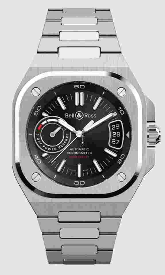 Bell & Ross
                           
                                 BR-X5 41mm Black Dial Watch NEW UNWORN BRX5R-BL-ST/SST