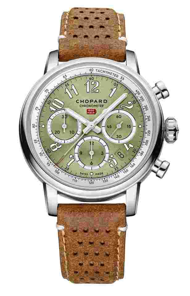 Chopard
Mille Miglia Classic Chronograph 40.5mm Green Dial Lucent Steel 168619-3004 NEW UNWORN