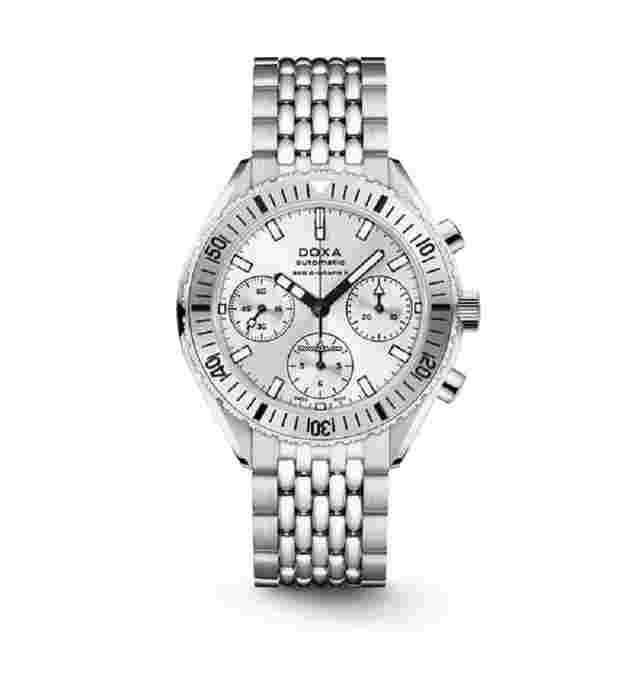 Doxa Sub
                           
                                 200 C-Graph II Whitepearl Automatic Stainless Steel Men's Watch 797.10.011.10
