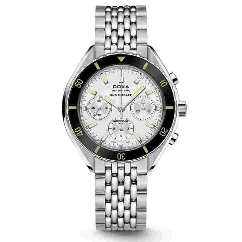 Doxa Sub
200 C-Graph Searambler Silver Dial Stainless Steel Men's Watch 798.10.021.10