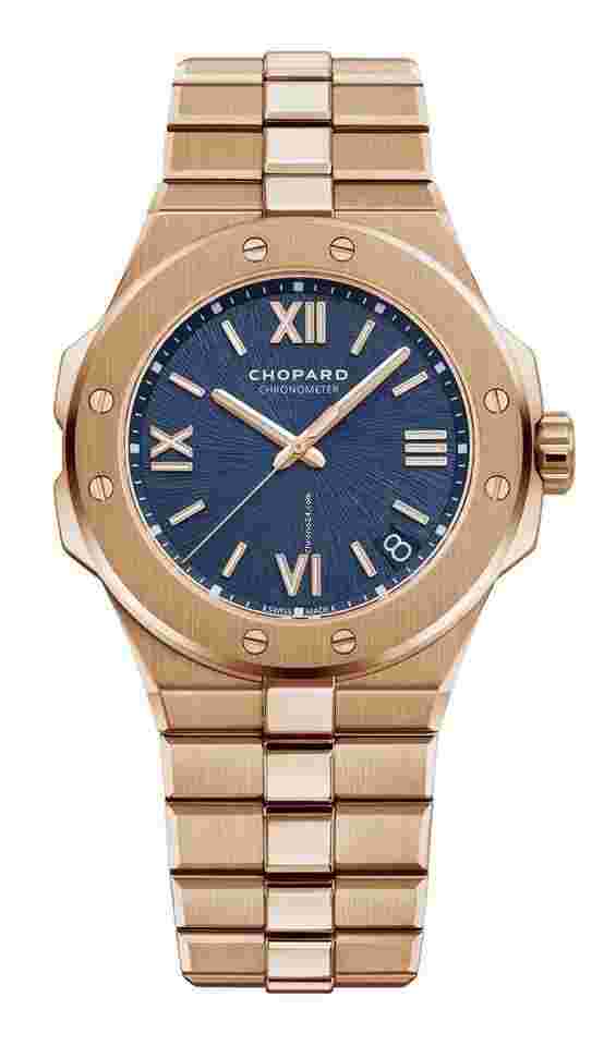 Chopard Alpine Eagle
                           
                                 41mm Rose Gold Blue Dial NEW UNWORN 295363-5001