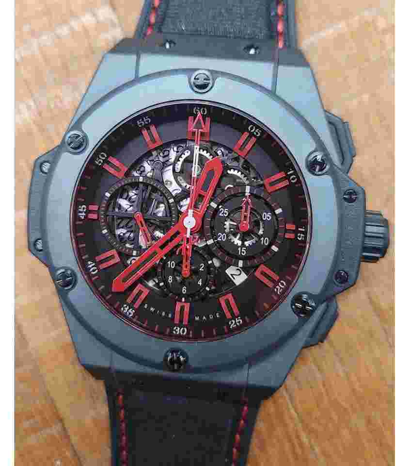 Hublot King Power
                           
                                 Ceramic Titanium Limited Edition Red Congo 710.CI.1190.NR.CG011