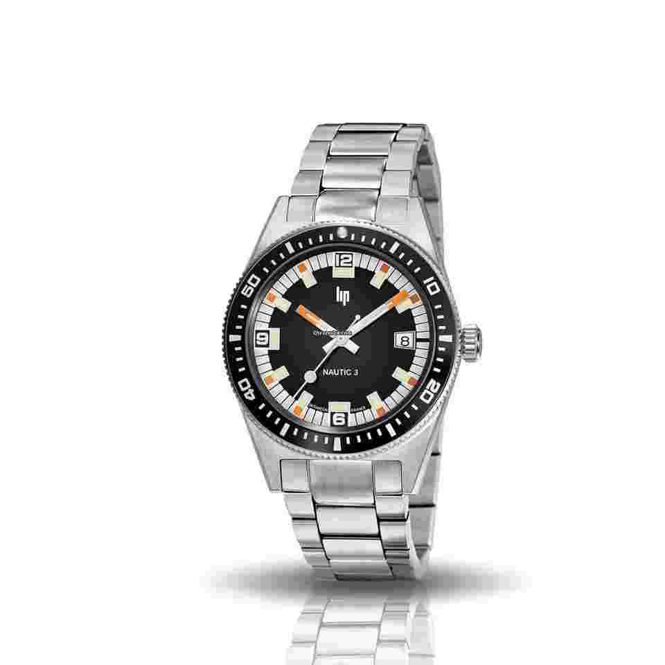 Lip
Nautic 3 Black 39mm STEEL