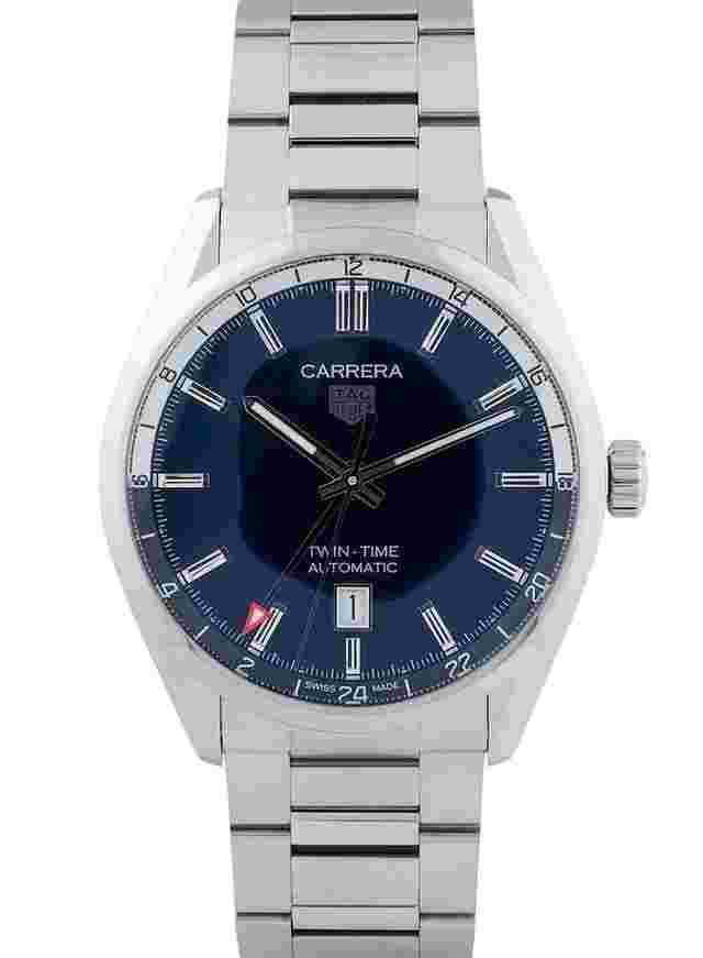 TAG Heuer Carrera
                           
                                 Twin-Time 41mm Blue Dial NEW 2022 Box & Card