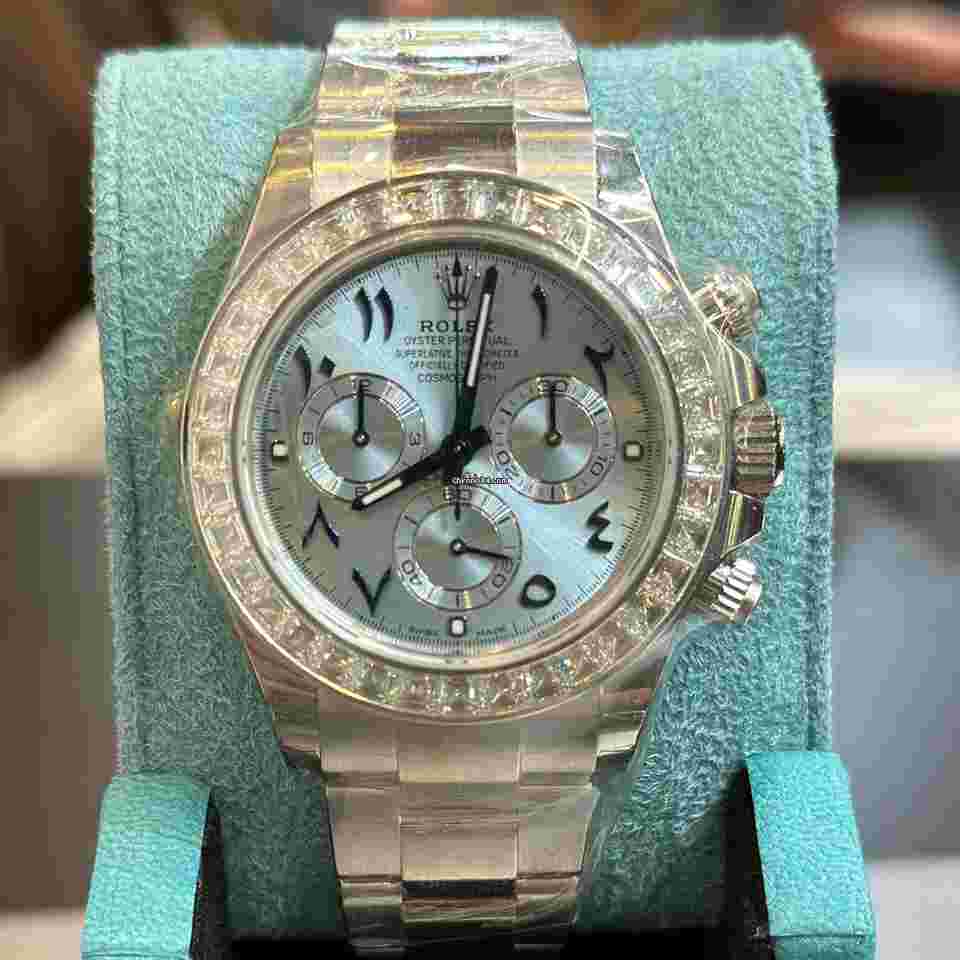 Rolex Daytona
116576TBR Arabic Ice Blue Dial Full Stickers 2023