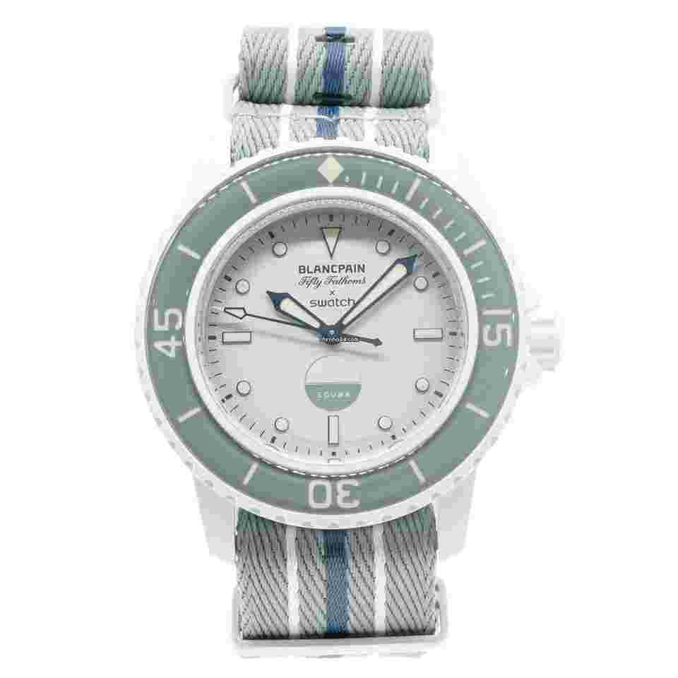 Swatch Scuba Fifty Fathoms
                           
                                 Blancpain Scuba Fifty Fathoms Antarctic Ocean