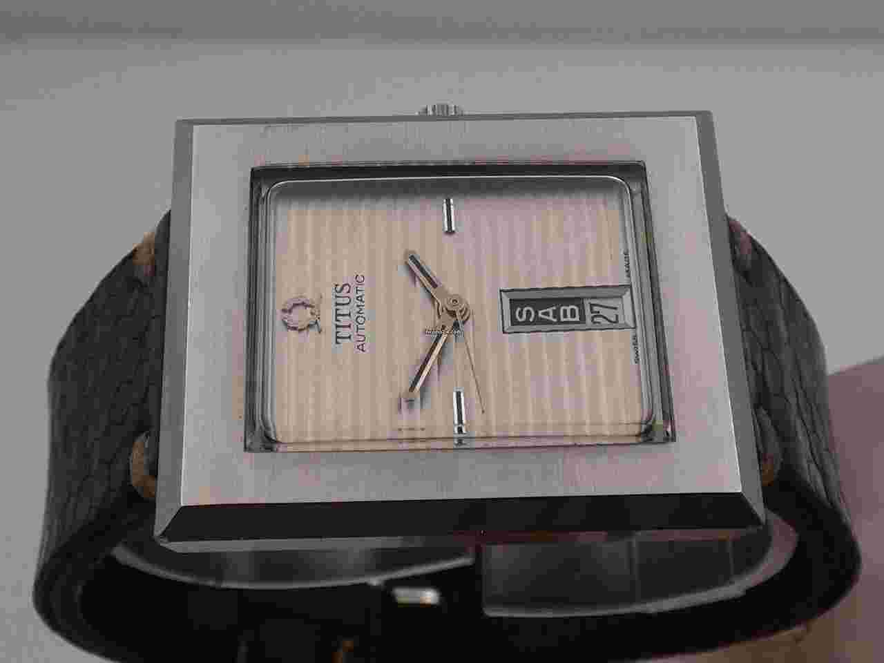 Titus
                           
                                 Jumbo Automatic Day-Date NEAR N.O.S. Stainless Steel YEARS '70