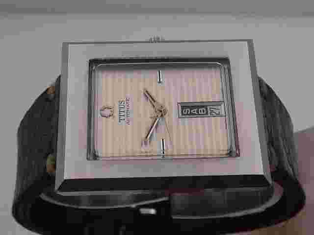 Titus
                           
                                 Jumbo Automatic Day-Date NEAR N.O.S. Stainless Steel YEARS '70