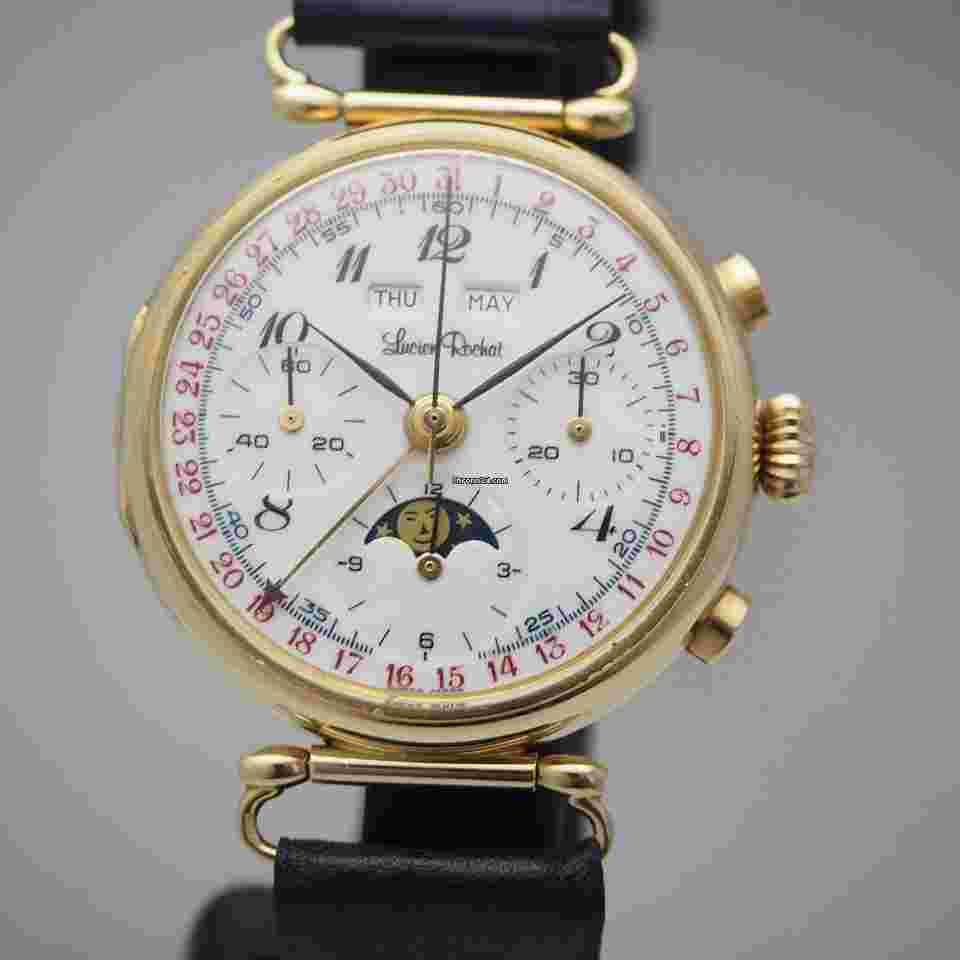 Lucien Rochat
                           
                                 Vollkalender Mondphase Val. 72 88 Gold 18k