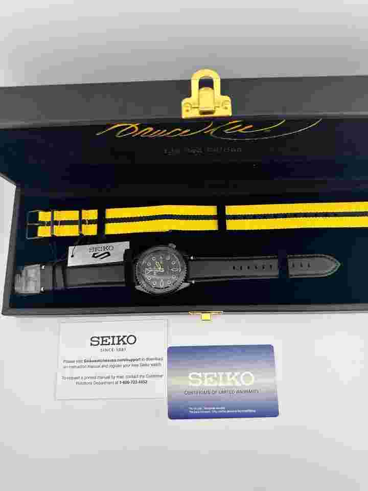 Seiko 5 Sports
                           
                                 Bruce Lee Limited 5 Sports Edition Automatic