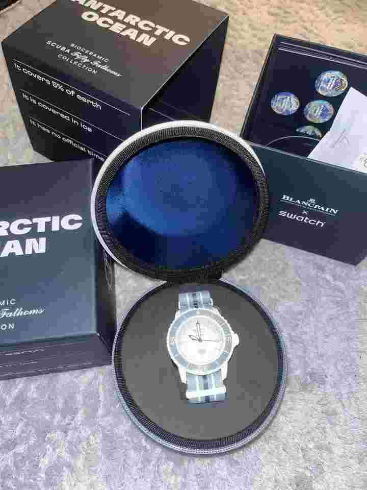 Swatch Scuba Fifty Fathoms 2024 Blancpain Scuba Fifty Fathoms Antarctic Ocean