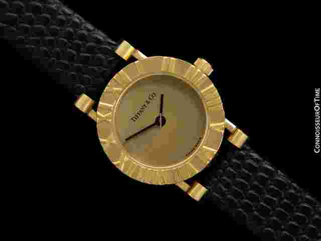 Tiffany Atlas
                           
                                 Ladies Watch with Boxes - 18K Gold