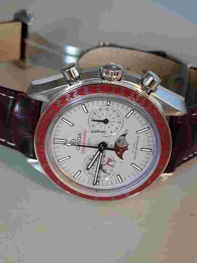 Omega Speedmaster '57
                           
                                 304.93 Platinum 44.25mm Moonphase Chronograph. 57 Pcs.only