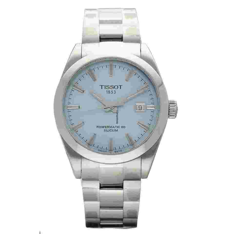Tissot Gentleman
T127.407.11.351.00 Gentleman Powermatic 80 Silicium 40 mm Ice Blue Mens Watch