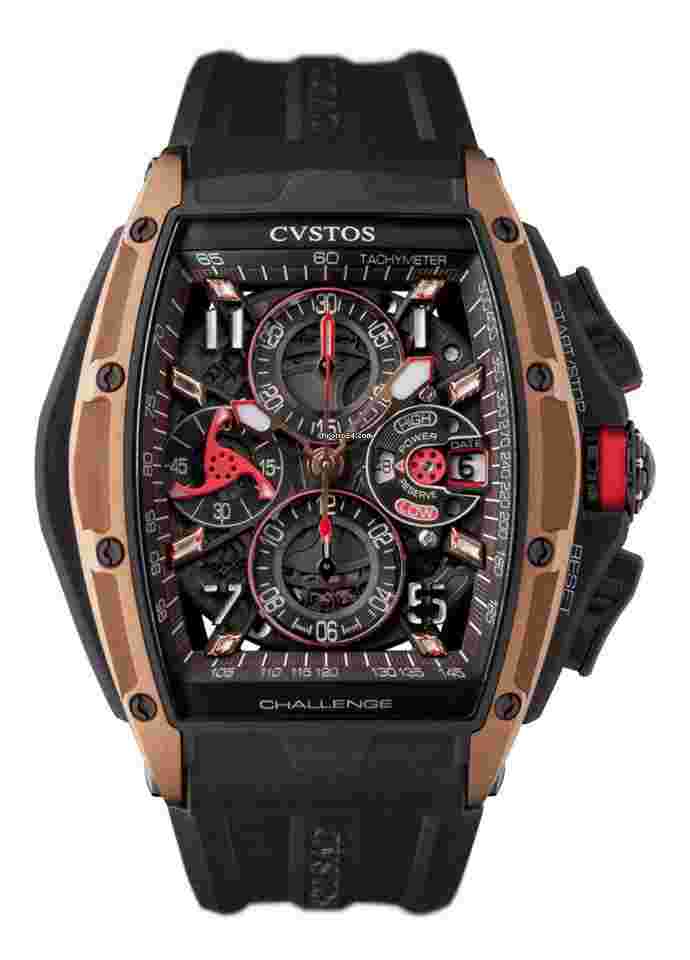 Cvstos Challenge
III Chronograph-S Titanium & Rose Gold Men’s Watch B00107.4172002