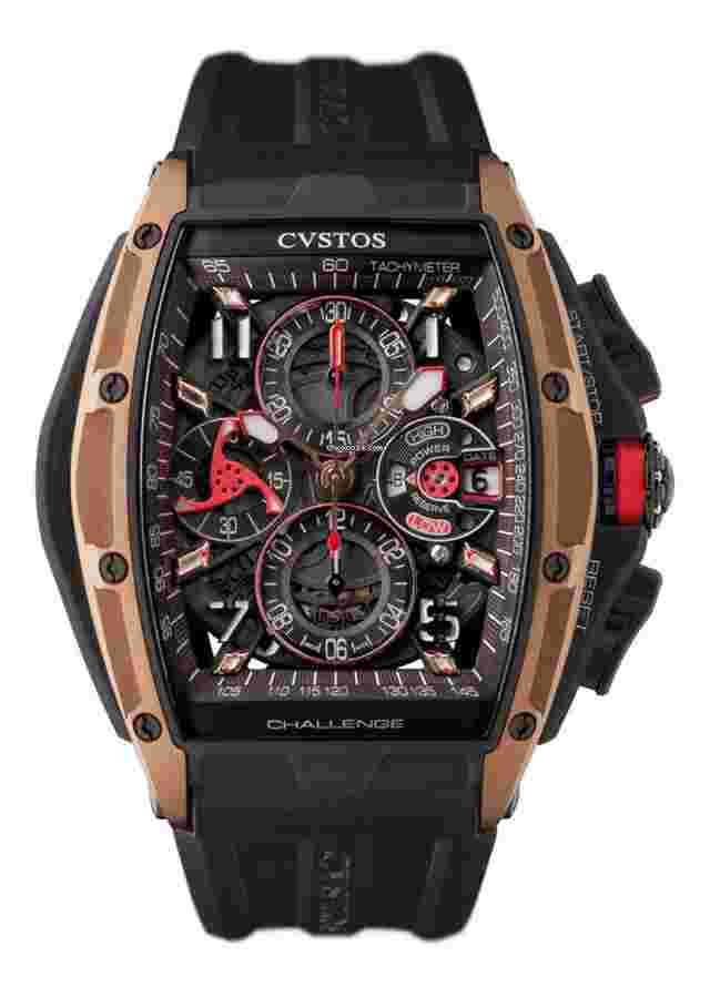Cvstos Challenge
                           
                                 III Chronograph-S Titanium & Rose Gold Men’s Watch B00107.4172002