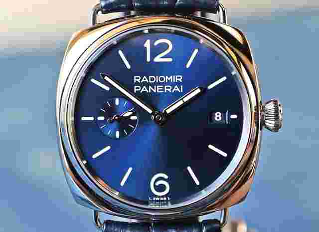 Panerai
                           
                                 PAM 1293 Radomir Quaranta Blue Dial Steel 40mm PAM01293