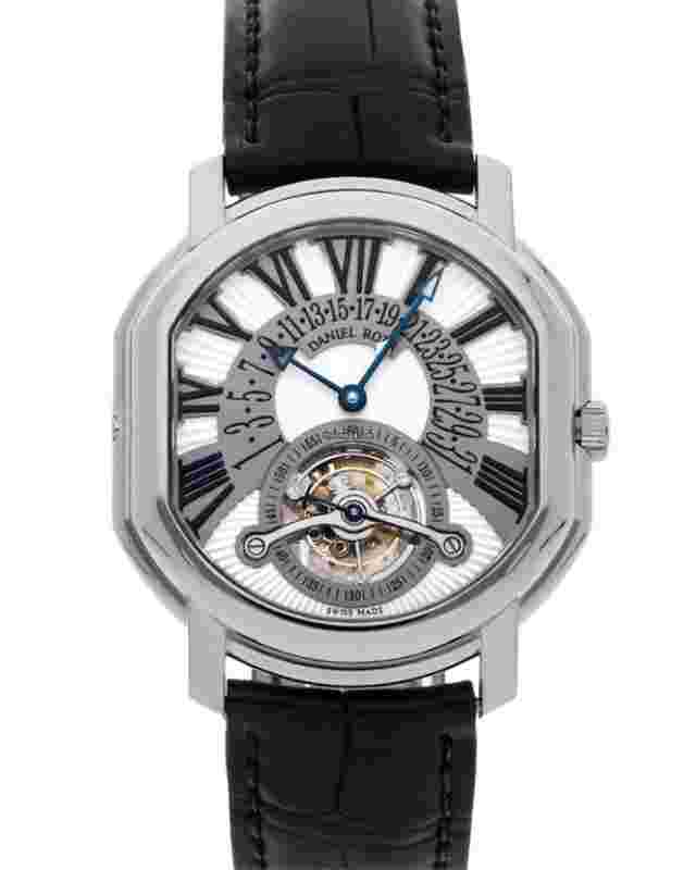 Daniel Roth
                           
                                 Tourbillon Retrograde Date 196.X.60