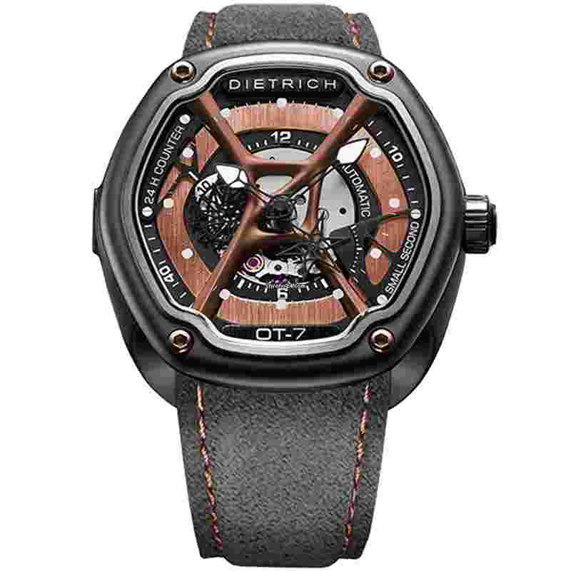 Dietrich
                           
                                 Organic Time 7 Black PVD Automatic 48 x 46 mm