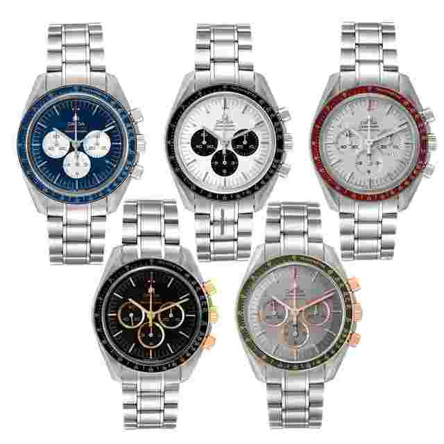 Omega Speedmaster
                           
                                 Limited Edition Five Watches Set TOKYO Olympics 2020 522.30.42.30.03.001 Unworn