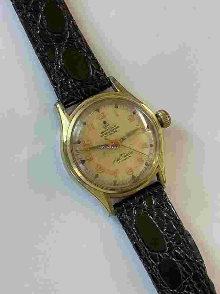Wakmann
Breitling Automatic Military WWII Gold Capped S/S Screw Down Case Back Swiss Made