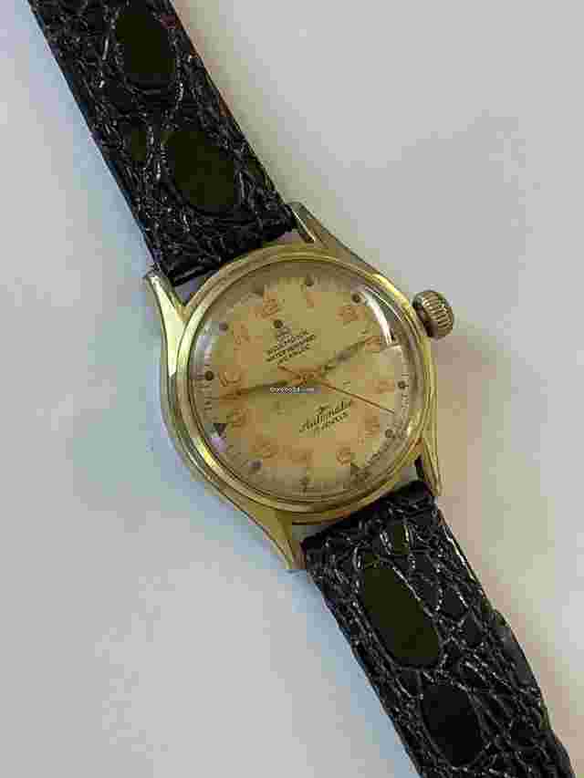 Wakmann
                           
                                 Breitling Automatic Military WWII Gold Capped S/S Screw Down Case Back Swiss Made