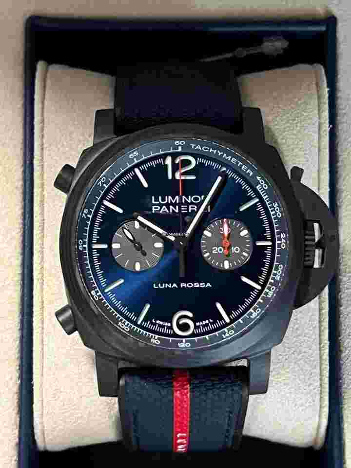 Panerai Luminor Luna Rossa
Chrono Carbotech Luna Rossa Experience Limited Edition 37 Pieces Pam1519