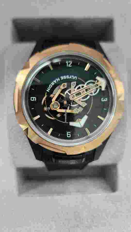 Ulysse Nardin Freak
ONE 44mm Black Dlc-Coated Titanium With Satin Finish Case NEW UNWORN