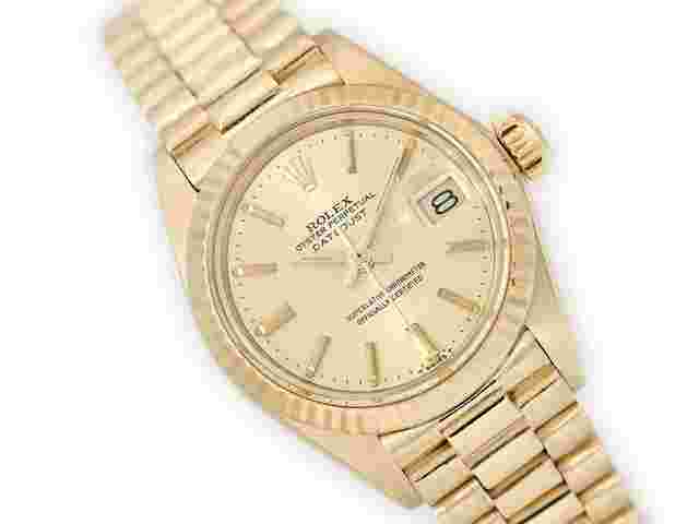 Rolex Datejust
                           
                                 Oyster Perpetual Datejust Ref.6917 18ct 1979
