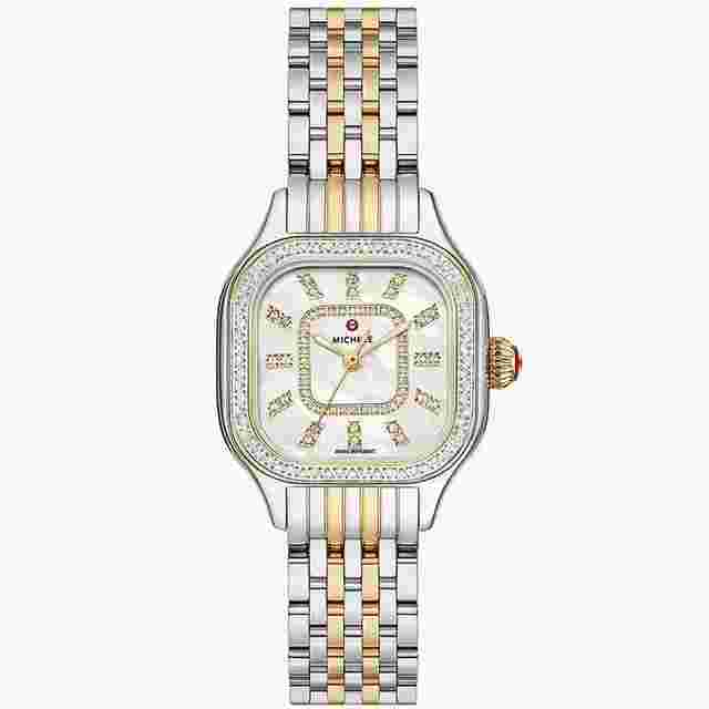 Michele
                           
                                 Meggie 29mm Two-Tone Diamond Women's Watch MWW33B000002