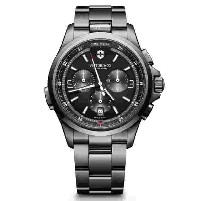 Victorinox Swiss Army Night Vision
                           
                                 241730 Night Vision Chronograph Black Dial Quartz Gent's WAtch