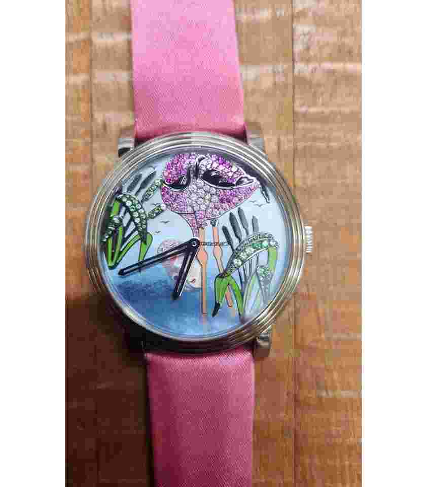 Boucheron Crazy Jungle
                           
                                 Flamingo White Gold Watch NEW UNWORN
