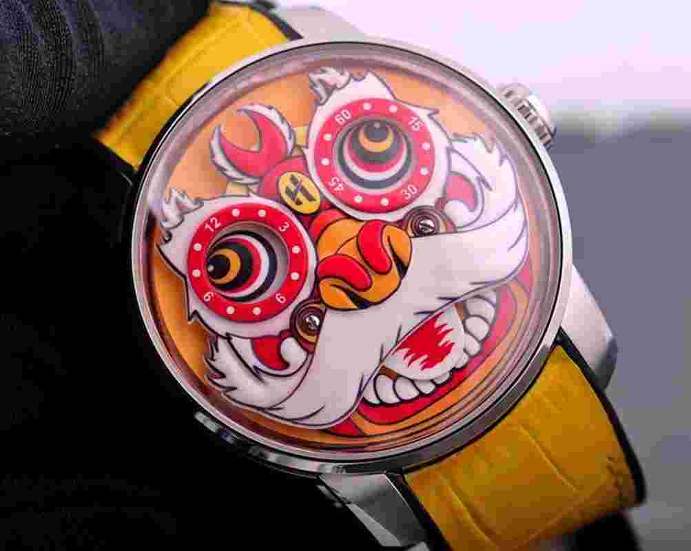 Lucky Harvey Lion Dance Special Edition Automatic Watch 43MM Lucky Harvey 
