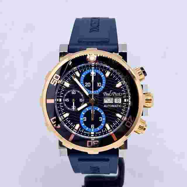 Paul Picot Yachtman
                           
                                 III Chronograph P1127.SRG.2604CM010 steel Gold