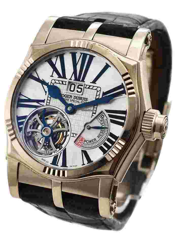 Roger Dubuis Sympathie
Sympathy 43mm Tourbillon White Gold on Strap with MOP Dial SY43030N1R.7ADB