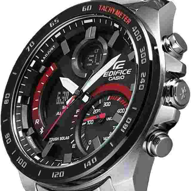 Casio Edifice
                           
                                 ECB-900DB-1A Solar Bluetooth Smart-link 46mm Men's Watch