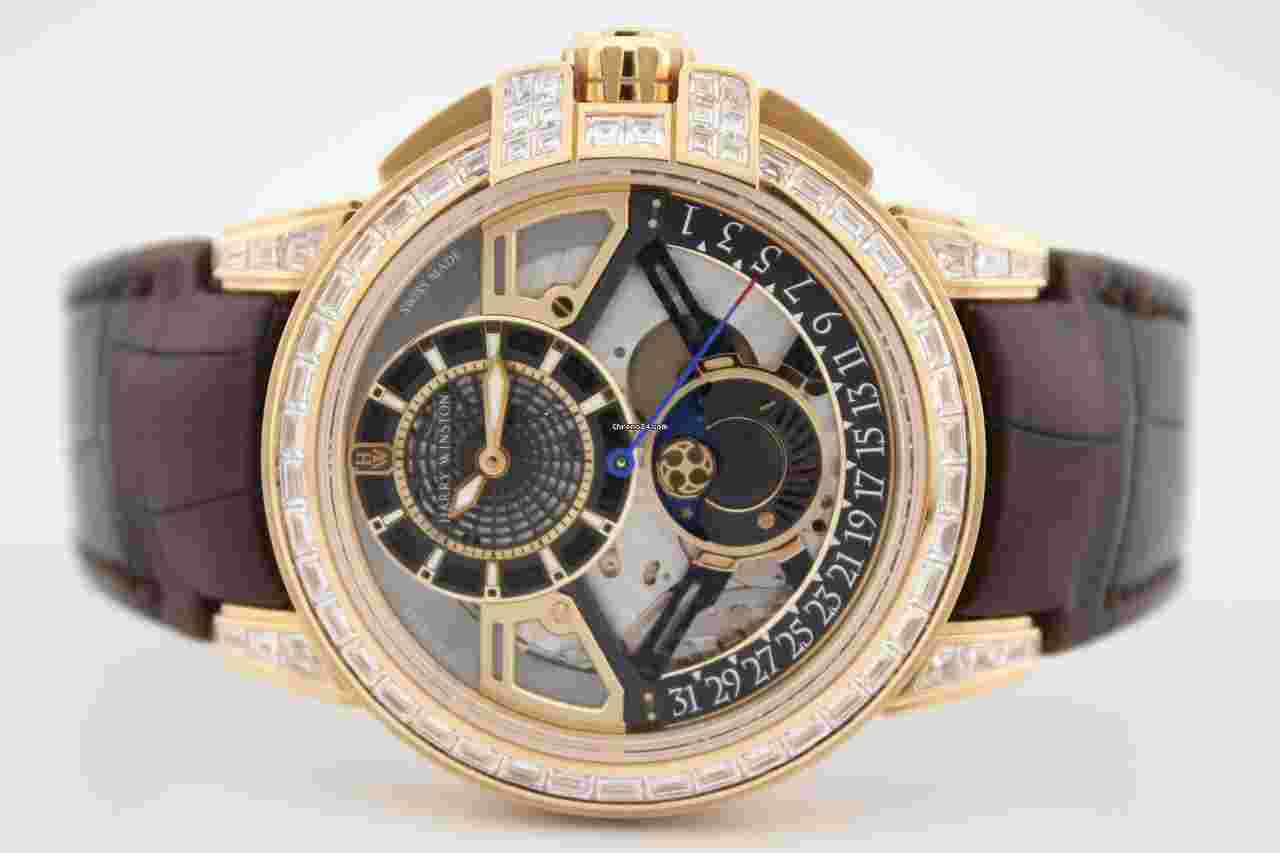 Harry Winston Ocean
Moon Phase Limited 20 Pieces Automatic 42mm Watch OCEAMP42RR002