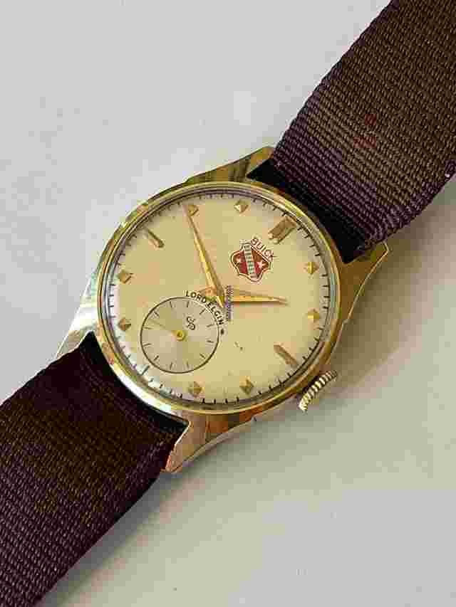 Elgin
                           
                                 Lord Elgin Buick Solid14K (585) Gold Classic Dress Award Vintage Swiss Made