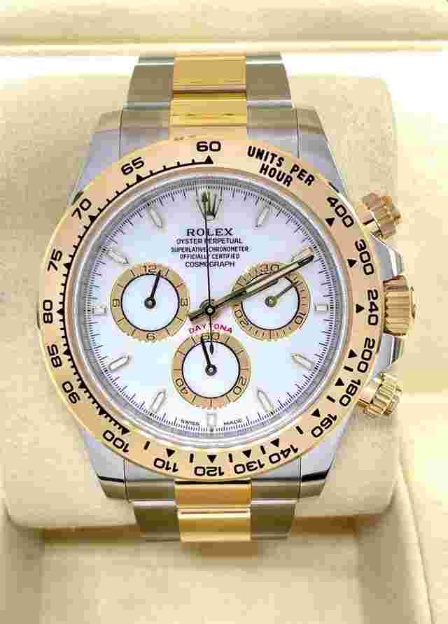 Rolex Daytona
                           
                                 NEW MODEL - White Dial 126503 Steel/Gold 2024 NEW/UNWORN FULL SET Box&Papers