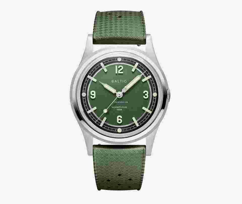 Baltic
                           
                                 Hermetique Tourer Green 37mm New HERMGREEN