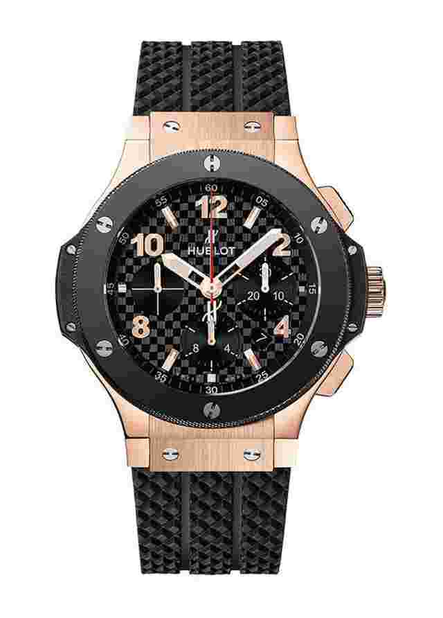 Hublot Big Bang 44 mm
                           
                                 Chronograph 18K Rose Gold 44mm Carbon Fiber Dial Automatic Black Ceramic Bezel
