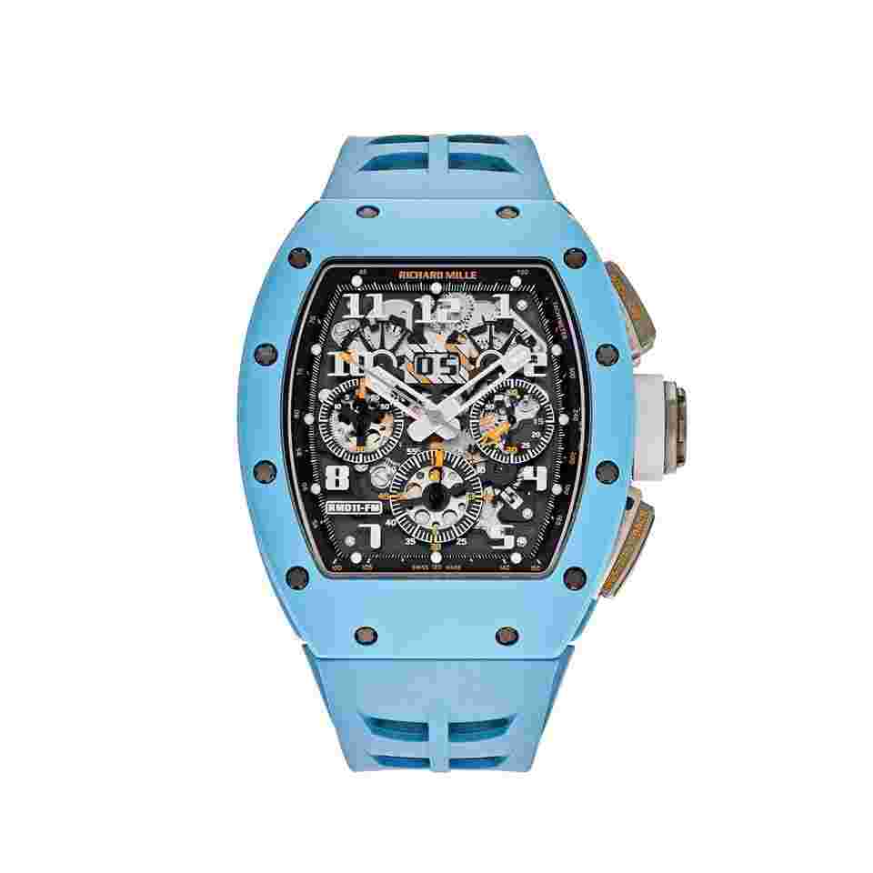 Richard Mille RM 011
Baby Blue Ceramic Felipe Massa Last Edition