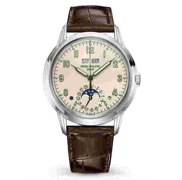 Patek Philippe Perpetual Calendar
                           
                                 Moonphase Grand Complication Lacquered Arabic Dial 5320G Automatic