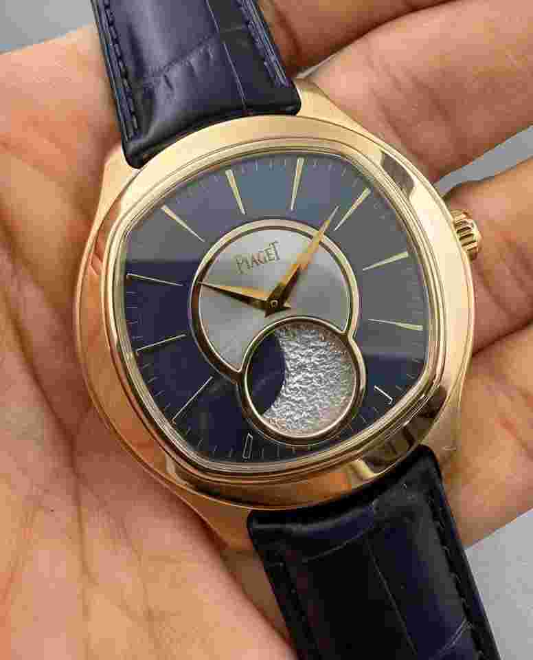 Piaget Emperador Limited to 100 rose gold moon phase automatic watches 46.5MM,Emperador