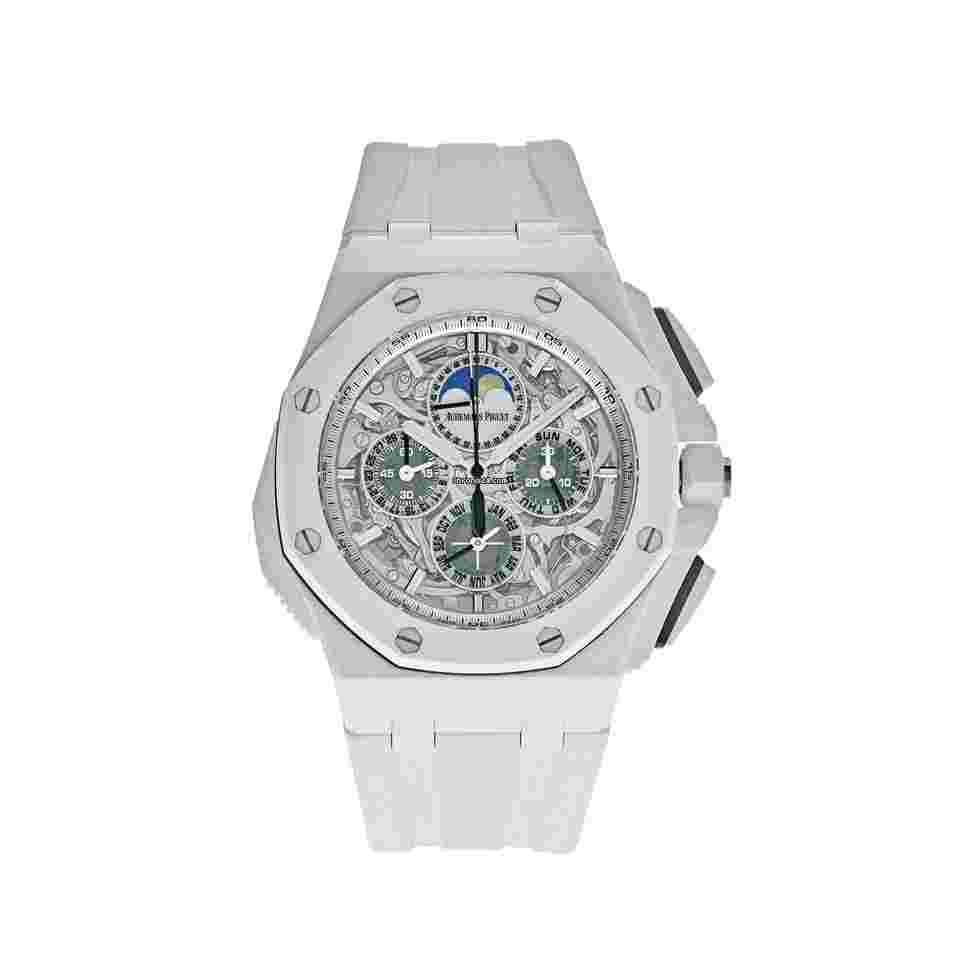 Audemars Piguet Royal Oak Offshore
                           
                                 26582CB.OO.A010CA.01 Grand Complications White Ceramic