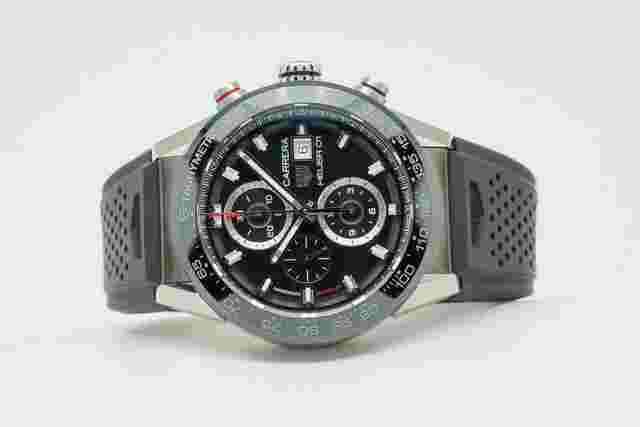 TAG Heuer Carrera Calibre HEUER 01
                           
                                 43mm Black Dial CAR201Z.FT6046 11/2016 9325U